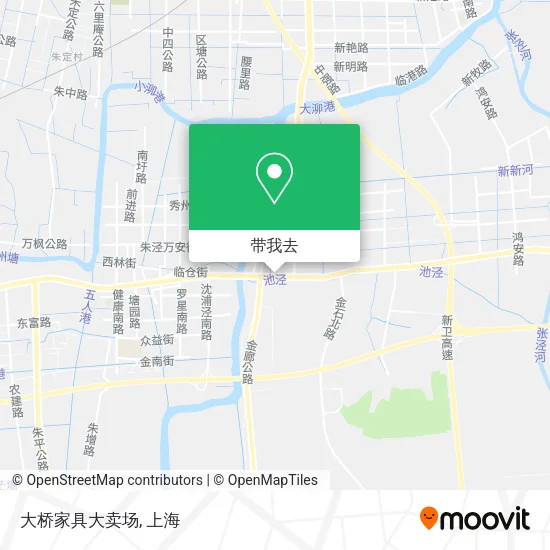 大桥家具大卖场地图