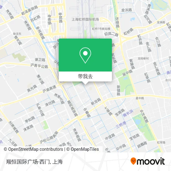 顺恒国际广场-西门地图