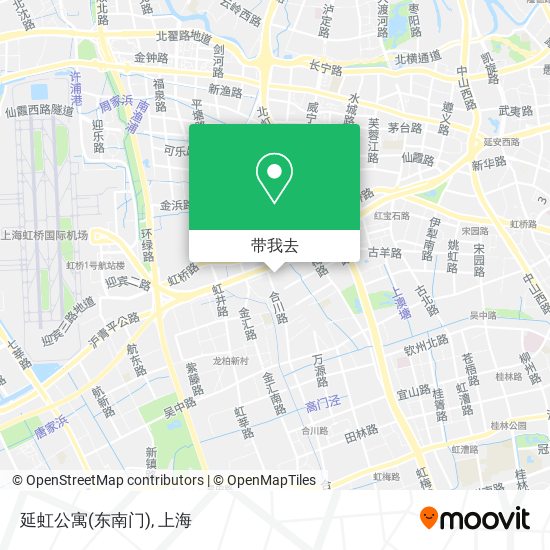 延虹公寓(东南门)地图