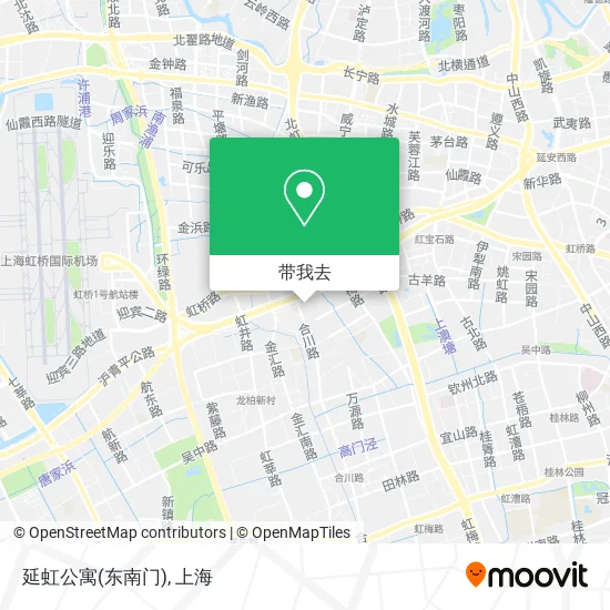 延虹公寓(东南门)地图
