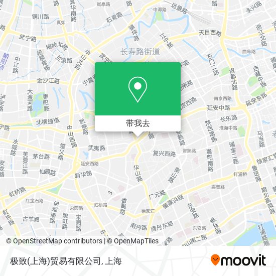 极致(上海)贸易有限公司地图