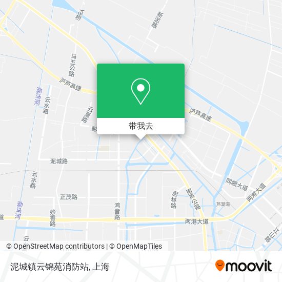 泥城镇云锦苑消防站地图