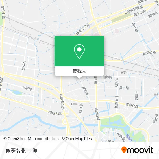 倾慕名品地图