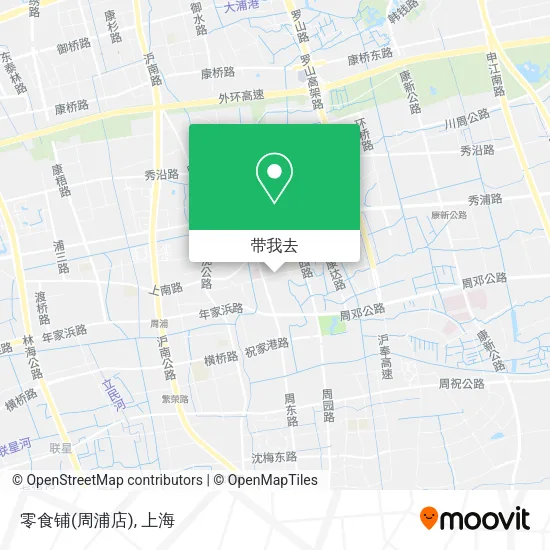 零食铺(周浦店)地图