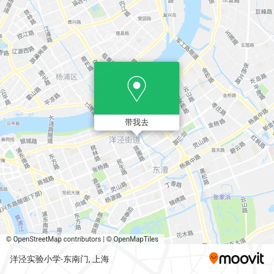 洋泾实验小学-东南门地图