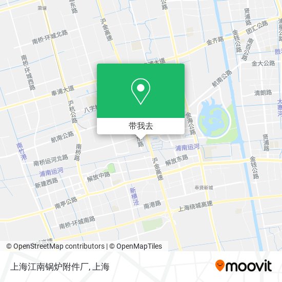 上海江南锅炉附件厂地图