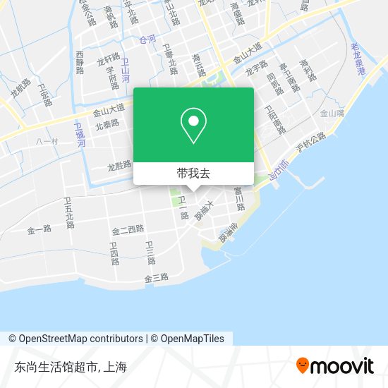 东尚生活馆超市地图