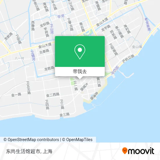 东尚生活馆超市地图