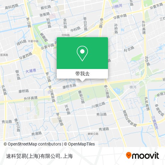 速科贸易(上海)有限公司地图