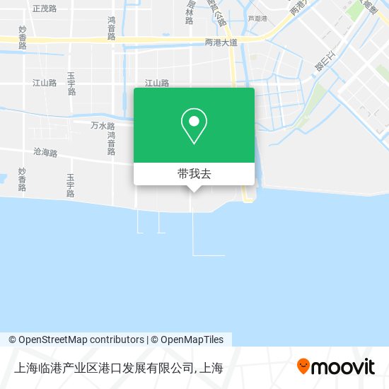 上海临港产业区港口发展有限公司地图