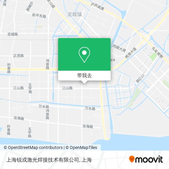 上海锐戎激光焊接技术有限公司地图