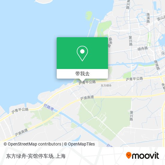 东方绿舟-宾馆停车场地图