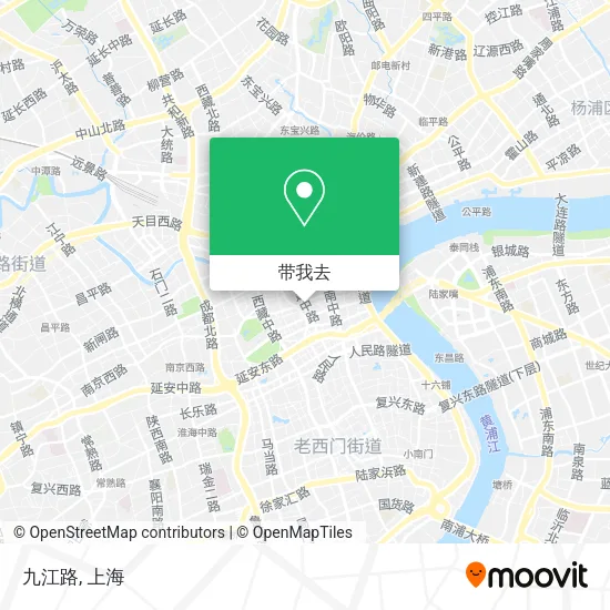 九江路地图