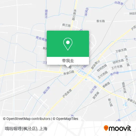 哦啦喔哩(枫泾店)地图