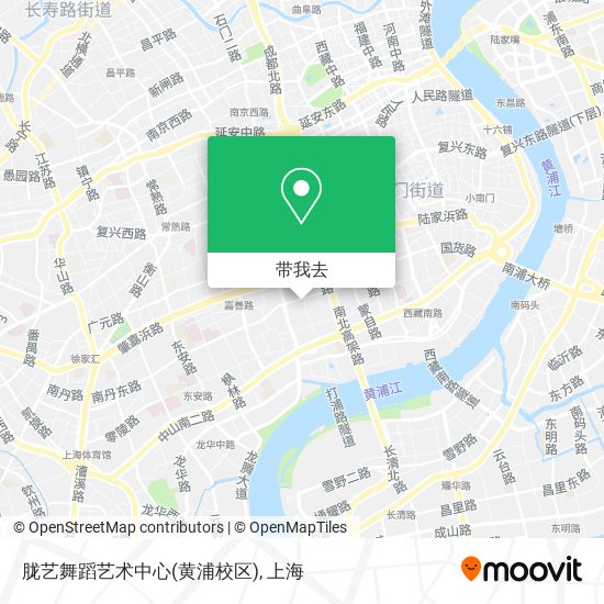 胧艺舞蹈艺术中心(黄浦校区)地图