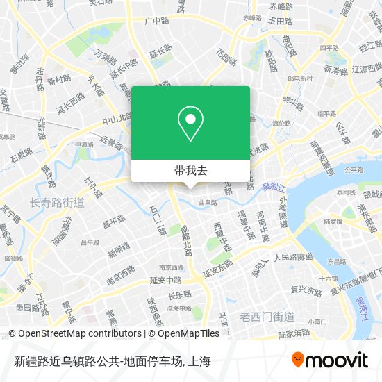 新疆路近乌镇路公共-地面停车场地图