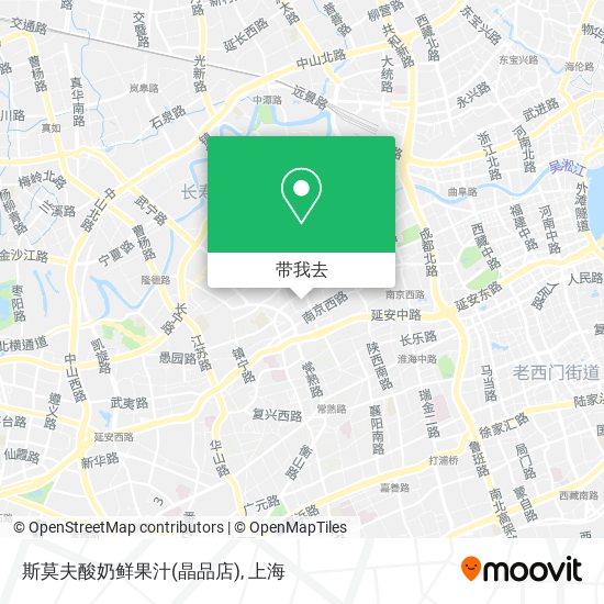 斯莫夫酸奶鲜果汁(晶品店)地图