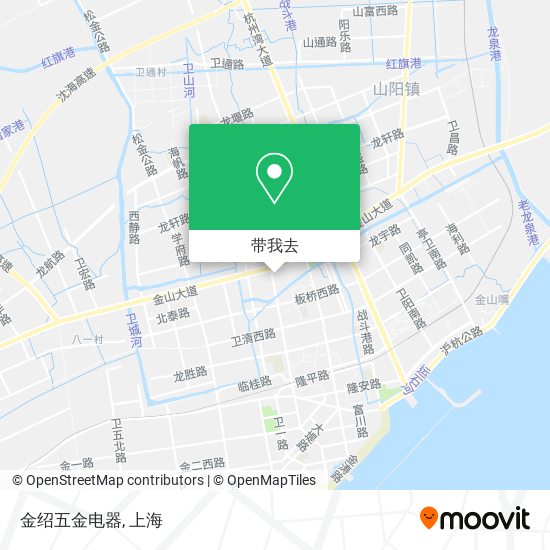 金绍五金电器地图