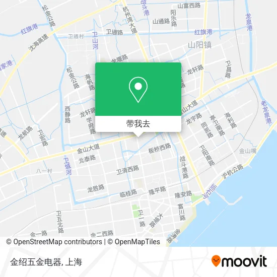 金绍五金电器地图