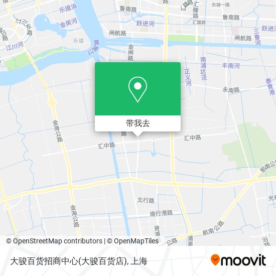 大骏百货招商中心(大骏百货店)地图