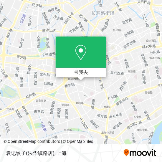 袁记饺子(法华镇路店)地图