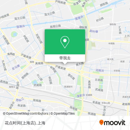 花点时间(上海店)地图