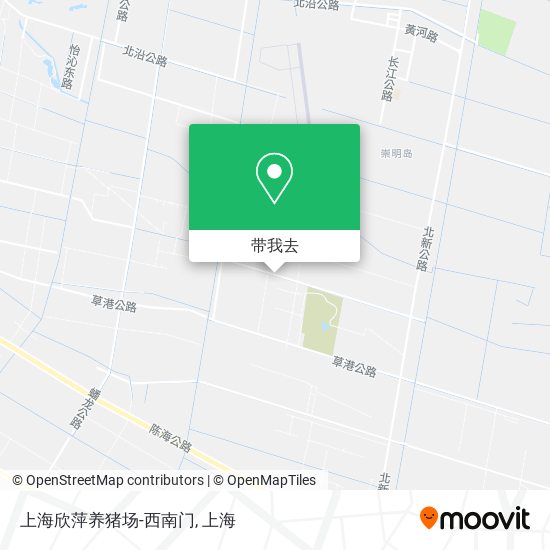 上海欣萍养猪场-西南门地图