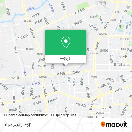山林大红地图