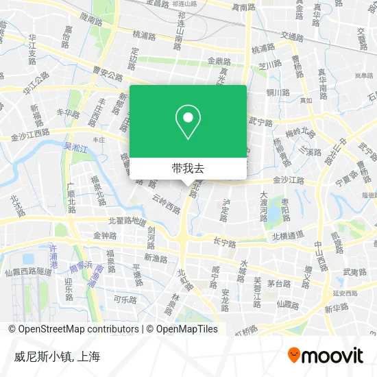 威尼斯小镇地图