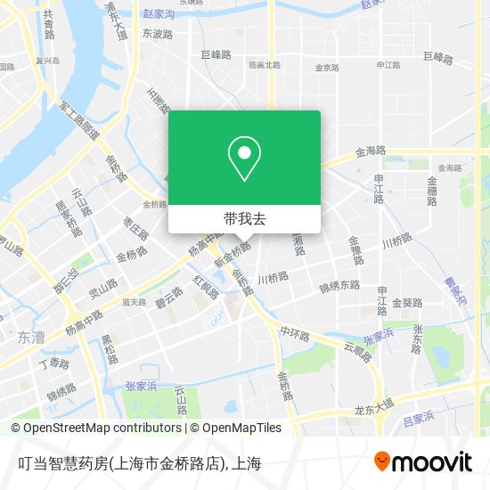 叮当智慧药房(上海市金桥路店)地图