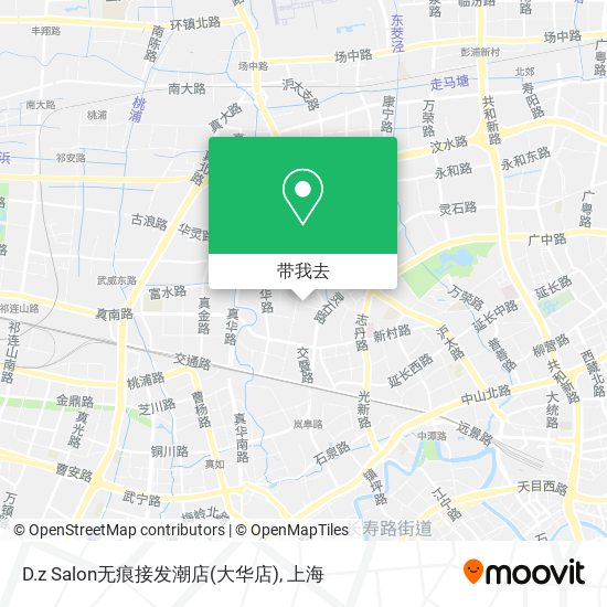 D.z Salon无痕接发潮店(大华店)地图