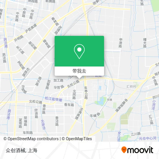 众创酒械地图