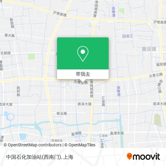 中国石化加油站(西南门)地图