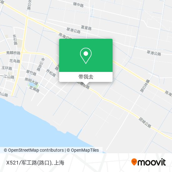 X521/军工路(路口)地图