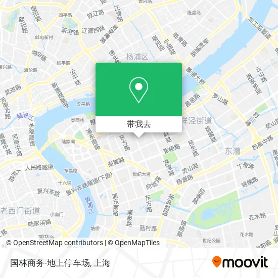国林商务-地上停车场地图