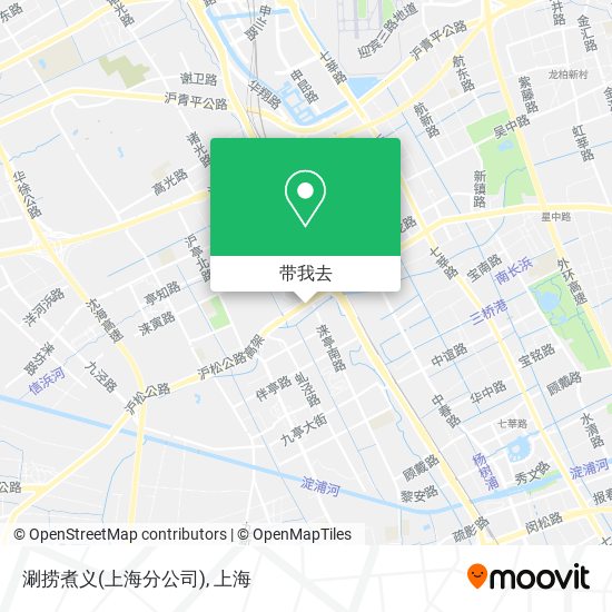 涮捞煮义(上海分公司)地图