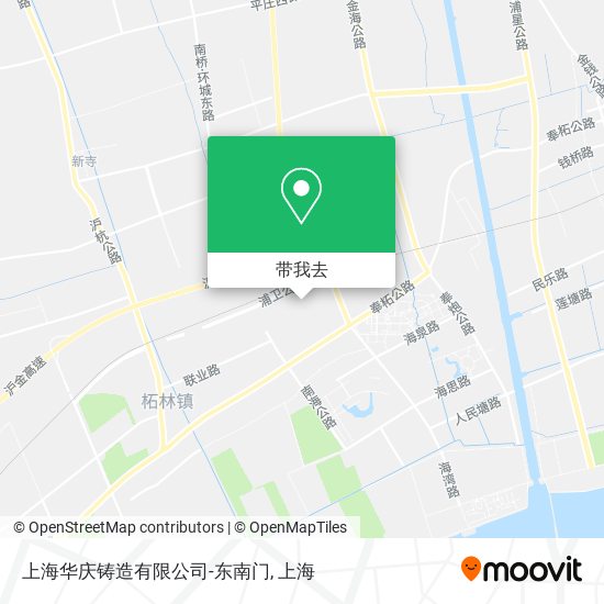 上海华庆铸造有限公司-东南门地图