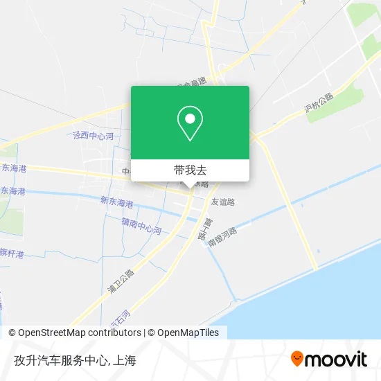 孜升汽车服务中心地图