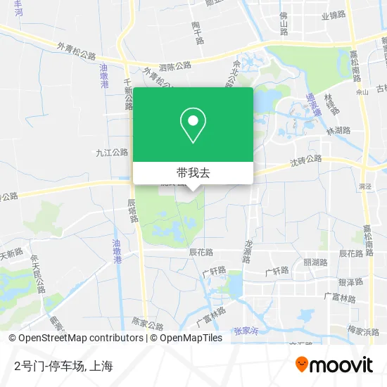 2号门-停车场地图