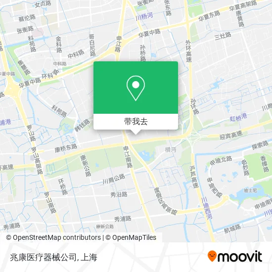 兆康医疗器械公司地图