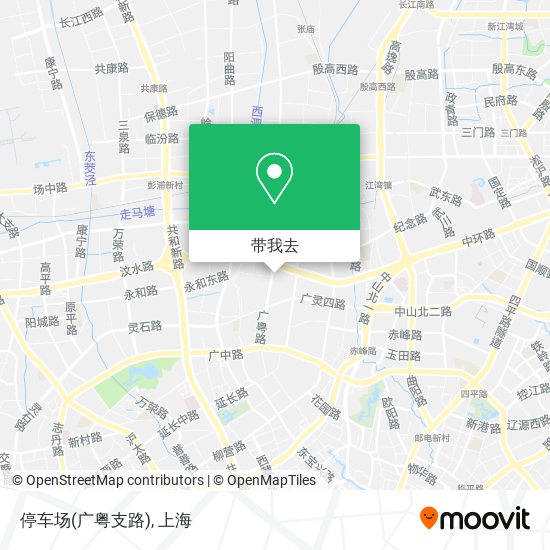停车场(广粤支路)地图