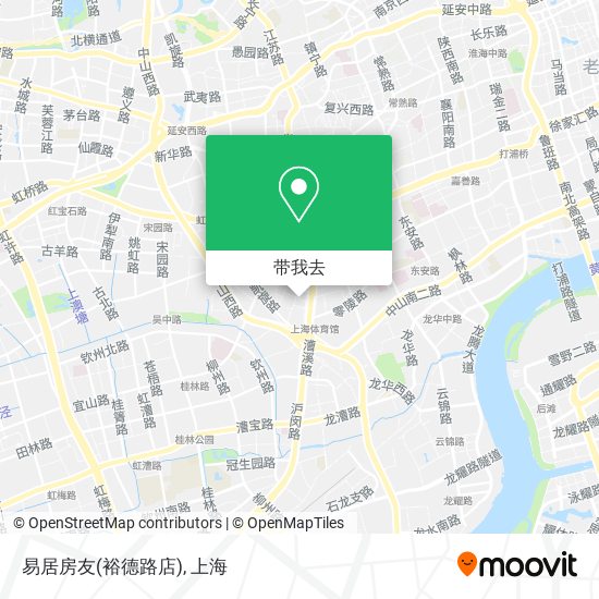 易居房友(裕德路店)地图