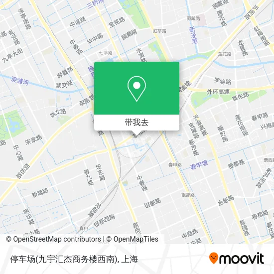 停车场(九宇汇杰商务楼西南)地图