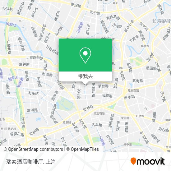 瑞泰酒店咖啡厅地图