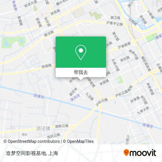 造梦空间影视基地地图