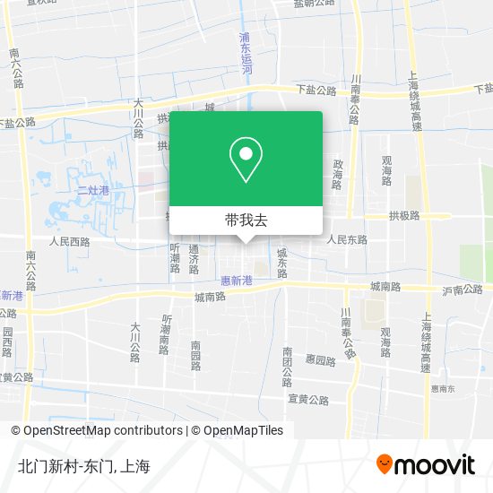 北门新村-东门地图