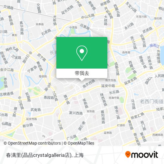 春满里(晶品crystalgalleria店)地图