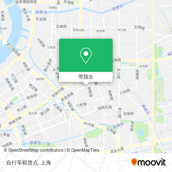 自行车租赁点地图