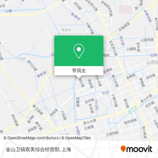 金山卫镇双美综合经营部地图