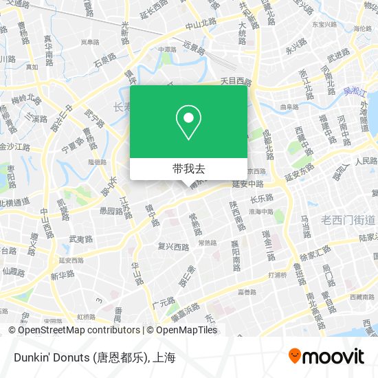 Dunkin' Donuts (唐恩都乐)地图